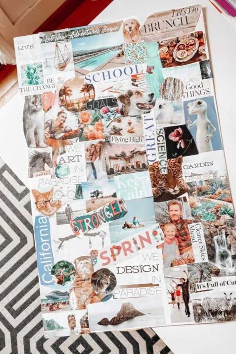 Vision board for kids- why every family should have one Vision Board Kids, Vision Board For Kids, Kids Vision Board, Family Vision Board, Board Themes, Vision Board Themes, Make A Vision Board, Kids Goals, School Goals