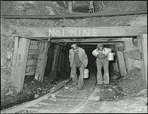 Coal mines Camping Kentucky, Harlan County, Appalachian People, Coal Miners, My Old Kentucky Home, Appalachian Mountains, Coal Mining, Historical Photos, Old Pictures