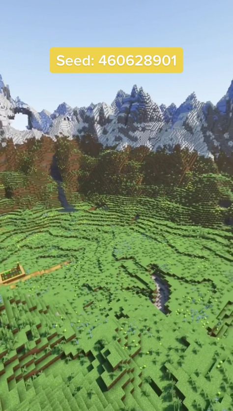 Minecraft Pretty Seeds, How To Build A Mountain In Minecraft, Flat World Seeds Minecraft, Minecraft Aesthetic Seeds, Minecraft Seeds Flat Land, Minecraft Plains Seed, Best Minecraft Seeds For Building, Minecraft Seeds Aesthetic, Good Mincraft Seeds