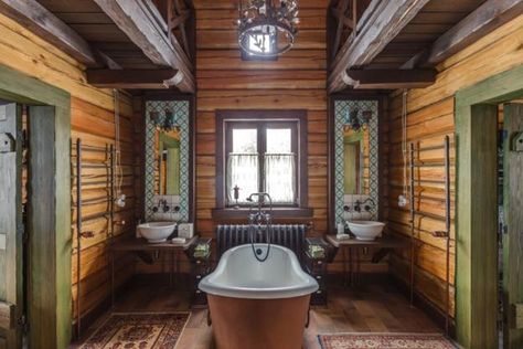 Russian Interior Design, Modern Bedroom Colors, Russian Interiors, Rustic Bath, Earthship Home, Modern Bathroom Tile, Country House Design, Rustic Bathroom Designs, Modern Interior Decor