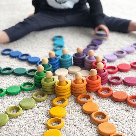 We’re happy to introduce Grapat to our lineup of beautiful, wooden building & sorting toys! Grapat’s philosophy is to make toys which inspire imaginative play without adult interference. Lots of bright colours & interesting shapes as starting points for creativity! . #grapat #woodentoys #classictoys #stereotypefreetoys #imaginativeplay Diy Montessori Toys, Montessori Diy, Toddler Homeschool, Wooden Building, Classroom Birthday, Open Ended Toys, Eco Toys, Kids Room Inspiration, Eco Friendly Toys