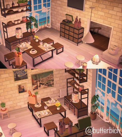 Top Floor, Kitchen Room Design, Dining Room Kitchen, Dining Room Decor, Room Kitchen, Kitchen Dining Room, Animal Crossing, Room Design, Kitchen Design