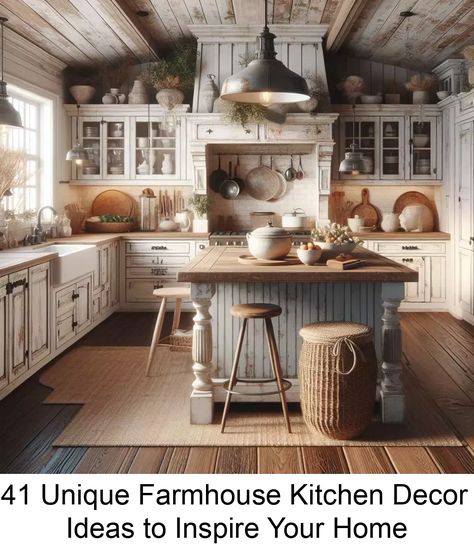 Discover charming farmhouse kitchen decor ideas to transform your space with rustic warmth and functionality. Elevate your home with timeless style today. Farmhouse Kitchen Decor Ideas, Charming Farmhouse, Minimalist Kitchen Design, Kitchen Decor Ideas, Unique Farmhouse, Rustic Retreat, Living Room Scandinavian, Scandinavian Kitchen, Scandinavian Living