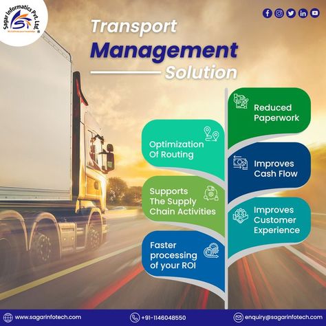 Transportation Business, Fleet Management, System Software, Food Poster Design, Email Id, Supply Chain Management, Creative Advertising, Take Control, Customer Experience