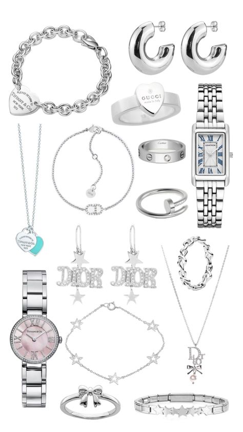 Silver jewellery, watches, ring, bracelet, necklace, silver, jewellery, Cartier, Gucci, Dior, Tiffany & Co, Pandora Silver Jewellery, Bracelet Necklace, Necklace Silver, Ring Bracelet, Cartier, Dior, Gucci, Bracelet, Ring