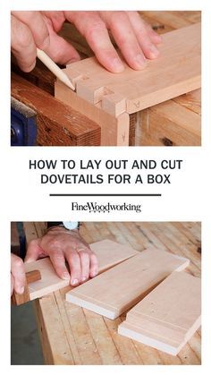 Timber Joints, Dovetail Box, Fine Woodworking Project, Outdoor Planter Boxes, Woodworking Classes, Woodworking Joints, Woodworking Magazine, Outdoor Planter, Dove Tail Joints