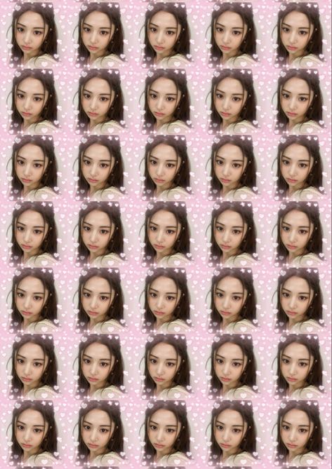 #LESSERAFIM #HUHYUNJIN Purikura Stickers, Sticker Kpop, Sticker Collage, Love Mail, Printables Freebies, Sticker Template, Happy Mail, Cute Stickers, Photo Cards