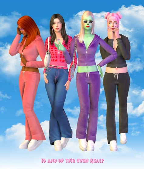 Sims 2 Cc Clothing, Sims 3 Cc Clothes, Sims Folder, Juicy Tracksuit, Sims 2 Clothes, Sims2 Cc, Sims 3 Cc Finds, Sims 2 Hair, Play Sims 4