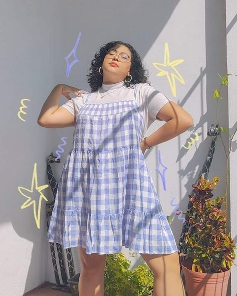 Plus-koon Muoti, Tea Party Birthday Ideas, Plus Size Aesthetic Outfits, Fashion 90s, Unique Tea, Checkered Dress, Tea Party Birthday, Curvy Girl Outfits, Curvy Girl Fashion