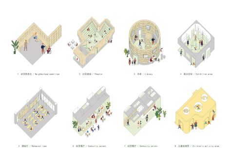 Gallery of Cultural Activity Center of Beijing Guang’anmennei Community / MAT Office - 26 Activity Diagram, Urban Rooms, Book Tower, Office Culture, Architecture Concept Diagram, Community Activities, Activity Center, Community Space, Layout Architecture