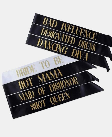 Comes in a set (7 sashes) Bachelorette Party Kits, Team Bride Bachelorette, Ultimate Bachelorette Party, Bachelorette Party Sash, Bachelorette Party Accessories, Bachelorette Sash, Bridesmaid Sash, Nashville Bachelorette Party, Bachelorette Party Supplies