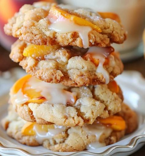 Ultimate Guide to Peach Cobbler Cookies: History, Benefits, and Flavor Combination - Peach Cobbler Cookies, Cobbler Cookies, Vegan Peach Cobbler, Peach Cookies, Vegan Peach, Butterscotch Cookies, Party Cookies, Cinnamon Chips, Fresh Peaches