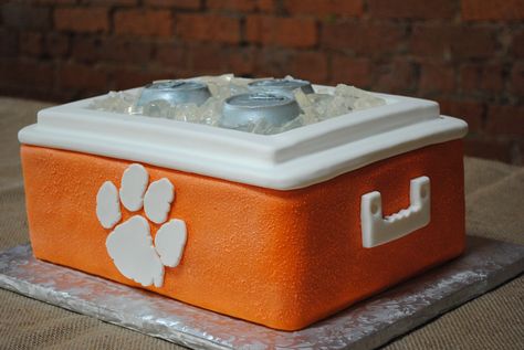 Clemson Cake, Grooms Cake Ideas, Rehearsal Dinner Cake, Groom Cakes, Grooms Cakes, Sport Quotes Motivational, Grooms Cake, Rehearsal Dinners, Cake Ideas