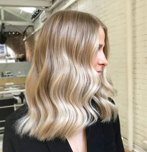 Healthy Blonde Hair, Blond Balayage, Creamy Blonde, Balayage Blonde, Long Bob Haircuts, Blonde Hair Looks, Kevin Murphy, Blonde Hair With Highlights, Long Bob Hairstyles