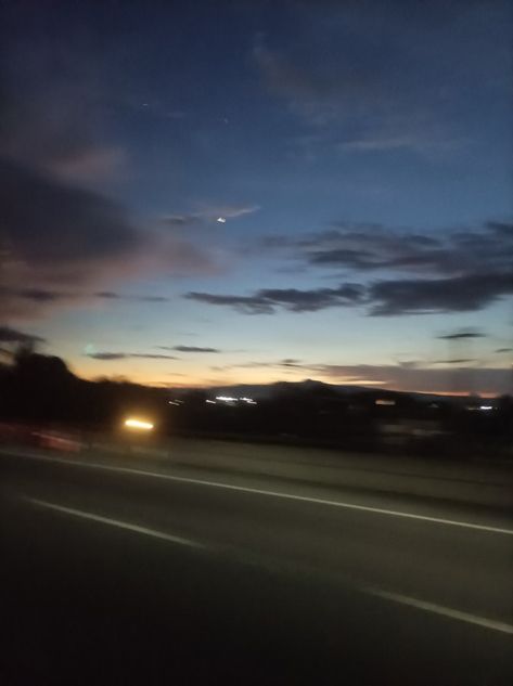 Highway Sunset, Blurry Pictures, Sunset Boulevard, Island Beach, Nature Aesthetic, Dark Aesthetic, Moon, Instagram, Nature