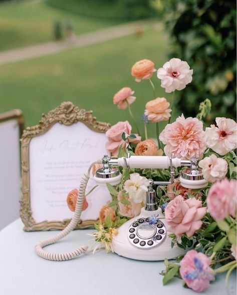 Instagram Ring, Audio Guest Book, Secret Garden Wedding, Guest Book Table, Garden Party Wedding, Wildflower Wedding, Wedding Mood Board, Wedding Mood, Alternative Wedding