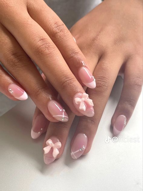 Cute Nail Shapes, Nail Shapes For Chubby Fingers, Natural Nail Shapes, Fake Nails Designs, Nails Gel Nails, Blush Nails, Coastal Vibes, Pretty Gel Nails, Nails Blue