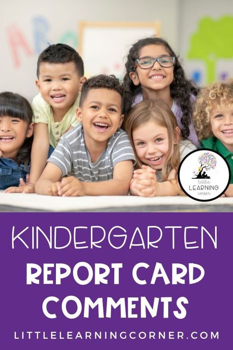 Kindergarten report card comments Report Card Comments For Kindergarten, Kindergarten Autumn, Kindergarten Report Cards, Class Participation, Parent Teacher Communication, Report Comments, Learning Corner, Report Card Comments, Kindergarten Themes