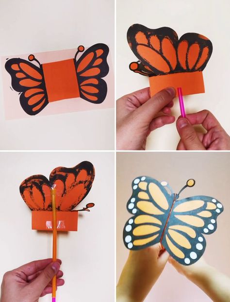 3D Butterfly Craft Tutorial | paper, butterfly, tutorial, craft | How to make a Giant 3D Butterfly out of paper! | By Activities For Kids | Facebook | Hello everyone, you have to make the pattern of a butterfly wings and in the end you will be getting a beautiful lovely result. Keep on proceeding and paste the white dots as well until you get an amazing beautiful result. Yes you have to take the straw then cut it further and you will be getting a beautiful amazing result. Isn't it with the help Straw Crafts, Classroom Hacks, Eyfs Activities, 3d Butterflies, Butterfly Crafts, Craft Tutorial, Butterfly Wings, Hello Everyone, The Help