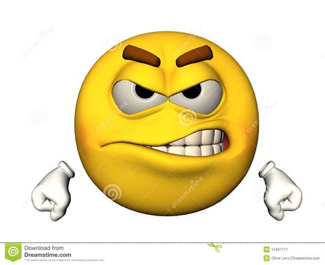 3D angry emoticon. 3D illustration of an angry yellow emoticon, isolated on a wh #Sponsored , #ADVERTISEMENT, #Ad, #emoticon, #wh, #illustration, #angry Angry Emoticon, Faces Emoji, Emoji Man, Angry Emoji, Memes Gretchen, Images Emoji, Emoticons Emojis, Blue Emoji, Funny Emoji Faces