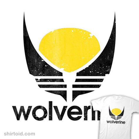 Wolverine #adidas #comic #comics #film #inkcreatives #movies #mutant #superhero #wolverine #xmen Wolverine X Men, X Men Logo, Wolverine Xmen, Men Logo, Graphic Tees For Men, Real Hero, Tees For Men, Xmen, Crusades