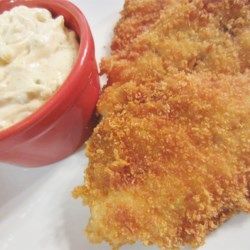 Spicy Tartar Sauce - Allrecipes.com Spicy Tartar Sauce, Easy Tartar Sauce, Cod Fish Cakes, Tartar Sauce Recipe, Homemade Tartar Sauce, Hard Cooked Eggs, Pickle Butter, Taco Sauce, Savory Dishes