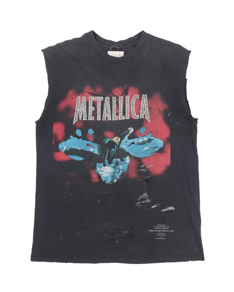 Vintage Metallica Shirt, Band Tank Tops, Metallica Shirt, Metallica T Shirt, Vintage Outfit, Puff And Pass, Men's Tops, Vintage Color, Consignment Shops