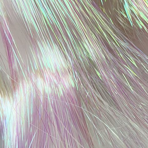 Iridescent Christmas Decor, Unicorn Soap, Iridescent Christmas, Tree Props, Christmas Tree Inspo, Tinsel Christmas, 2023 Ideas, Tinsel Christmas Tree, Hair Tinsel