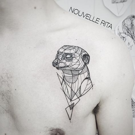 #nouvellerita #meerkat #tattoo #linework #blackworkers Meerkat Tattoo, Astronomy Tattoo, Tattoo Linework, Art Connection, Egypt Tattoo, Clothing Business, Cartoon Tattoos, Tattoo Life, S Tattoo