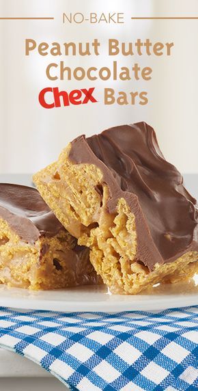 Peanut Butter Chex Bars No Bake, Gluten Free Chex Bars, Peanut Butter Chocolate Chex Bars, Chex Cookie Recipes, Chex Bars Peanut Butter, Peanut Butter Chocolate Cereal Bars, Rice Chex Peanut Butter Bars, Chex Mix Bars Peanut Butter, Chex Mix Bars Recipes