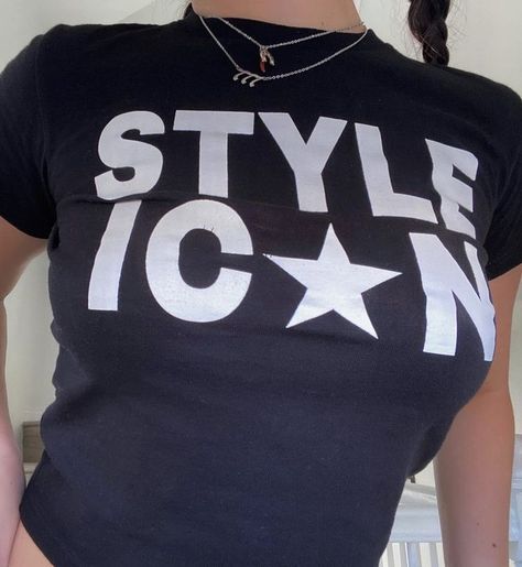 Women Streetwear, Baby Tees, Sleeve Women, Cropped Tops, Punk Style, Casual T Shirt, Baby Tee, Style Icon, Letter Print