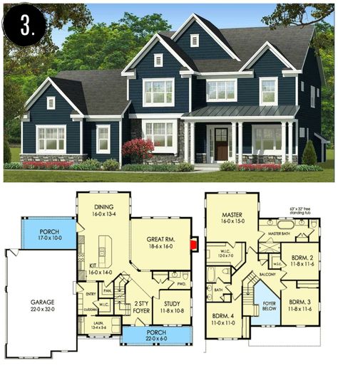 Sims 4 House Blueprints Floor Plans, Houses With Layout, Modern Farmhouse Sims 4, Brindleton Bay, Modern Farmhouse Floorplan, Farmhouse Layout, Sims 4 Houses Layout, 3d Floor Plans, Farmhouse Floor Plans