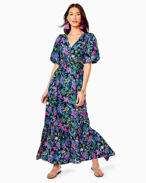 Lilly Pulitzer Maxi Dress, Carrie Dress, Dress Stands, Halter Midi Dress, Maxi Jersey Dress, Beach Maxi Dress, Sleeve Maxi Dress, Elbow Sleeve, Lilly Pulitzer Dress