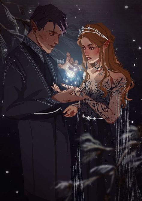 Feyre And Rhysand, A Court Of Wings And Ruin, Sarah J Maas Books, A Court Of Mist And Fury, A Sky, Look At The Stars, Throne Of Glass, Sarah J Maas, Fan Book