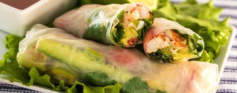 Fresh, light, and refreshing, these Lobster Spring Rolls are the perfect combination of sweet, succulent lobster, crisp veggies, and fragrant herbs. Pot Stickers Recipe, Red Chili Paste, Rice Paper Wrappers, Lobster Recipes Tail, Lobster Meat, Lobster Recipes, Wontons, Chili Paste, Individual Servings