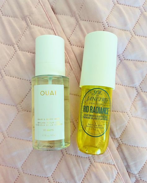 2024 summer scents?! 🤭 Ouai/ @theouai hair and body mist : • have you even walked by somebody and thought “they smell like summer.” ? St. Bart’s is literally that summer scent!! Sol De Janeiro/ @soldejaneiro Rio Radiance body mist • Rio radiance smells like the perfect combo of your favorite sunscreen and clean white florals! #soldejaneiro #ouai #stbarts #summer #tropical #beauty #fragrance #fyp #emmabeflippin which are you choosing? 🤔 Smell Like Summer, Rio Radiance, Hair And Body Mist, Summer Scents, Tropical Beauty, Glow Up, Summer Scent, St Barts, White Florals