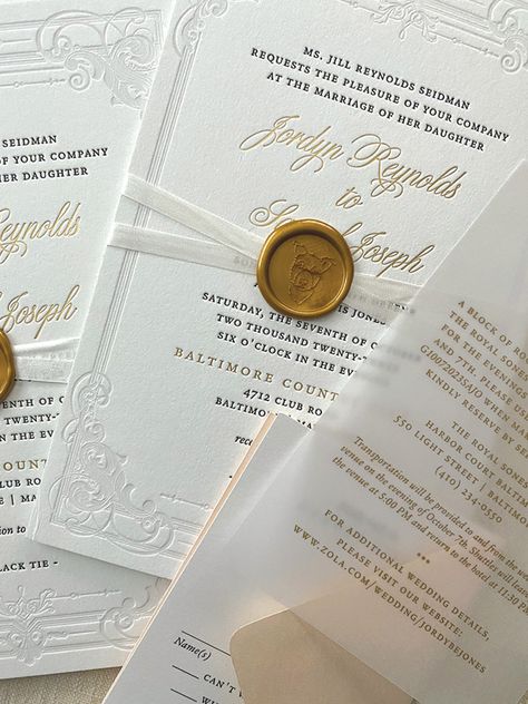 This invitation featured a bllind hit letterpress in a very subtle art deco vibe. Old Money Invitation, Old Money Wedding Invitations, Old Money Wedding, Art Deco Wedding Invitation, Money Wedding, Art Deco Wedding Invitations, Wedding Money, Just Ink, Deco Wedding