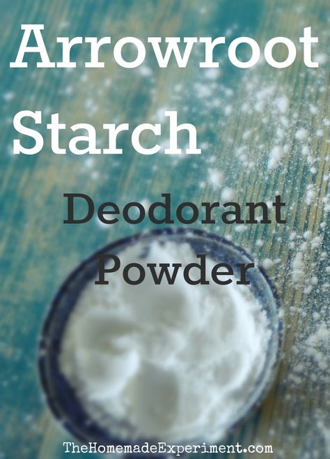 Use cornstarch or arrowroot powder as a simple one ingredient deodorant powder. Herbal Bath Recipes, Homemade Shoes, Deodorant Powder, Deodorize Shoes, Deodorant Recipes, Organic Deodorant, Diy Deodorant, Homemade Deodorant, Bath Recipes