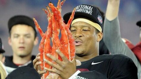 The 10 best Jameis Winston crab theft tweets Fantasy Football Gifts, Jameis Winston, Girls Basketball Shoes, Michigan Football, Crab Legs, Football Funny, Fantasy Football, Womens Basketball, Florida State