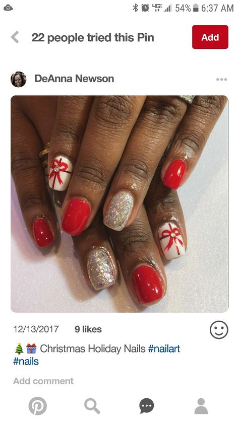 Powder Gel Christmas Nails, Gel Overlay Nails Design, Gel Christmas Nails, Nails Design Christmas, Gel Overlay Nails, Overlay Nails, Holiday Nails Christmas, Fun Nail Colors, Gel Overlay