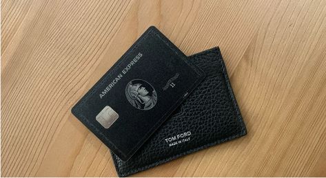 Centurion Card, Christian Allister, The Centurions, Black Card, American Express, Christmas Wishlist, Tom Ford, Wallet, Italy