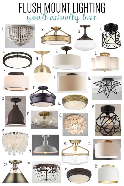 Laundry Room Lighting, Bedroom Light Fixtures, Foyer Lighting, Bedroom Ceiling, Hallway Lighting, Semi Flush Ceiling Lights, Lighting Options, Kitchen Lighting Fixtures, Bedroom Ceiling Light