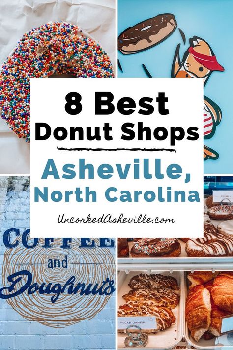 Ashville North Carolina, Donut Shops, Best Donuts, South Carolina Travel, Southern Travel, North Carolina Travel, Utah Road Trip, Nc Mountains, Nashville Trip