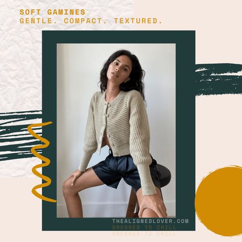 Loungewear Sets for the Body Types: Soft Gamine | The Aligned Lover Animated Type, Hair References, Gamine Style, Soft Gamine, Old Money Style, Hair Reference, Loungewear Sets, Loungewear Set, Petite Size