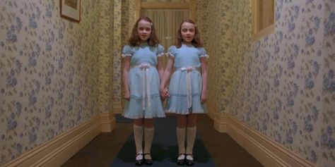 the Grady Twins Horror Movie Quotes, The Shining Twins, Jessica Hische, Moonrise Kingdom, Film Horror, Best Horror Movies, Best Horrors, Jack Nicholson, Stanley Kubrick