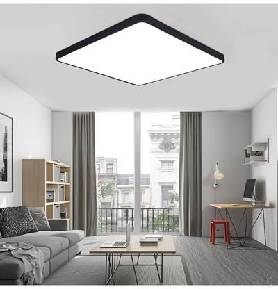 Led Bedroom Ceiling Lights, Ceiling Lights Uk, Modern Flush Mount Ceiling Light, Lighting Living Room, Lamp Kitchen, Ceiling Lamp White, Modern Ceiling Lamps, Modern Led Ceiling Lights, White Light Bulbs