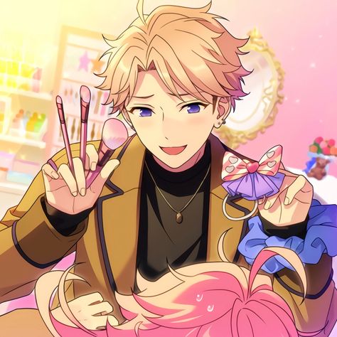 Arashi Narukami, Dappled Sunlight, Star Cards, Tv Show Games, Rhythm Games, Glitter Cards, Punk Goth, Ensemble Stars, Colourful Outfits