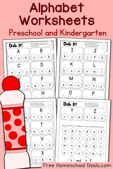 FREE ALPHABET DOT PAGES PACK (Instant Download!) Printable Alphabet Worksheets, Alphabet Worksheets Preschool, Preschool Literacy, Printable Alphabet, Letter Worksheets, Preschool Letters, Letter Activities, Upper And Lowercase Letters, Free Homeschool