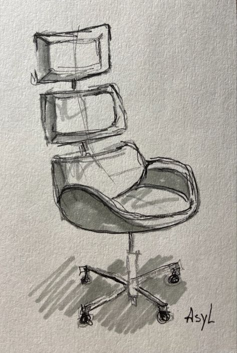 Chair Sketches, Chair Sketch, Drawing Furniture, Chair Drawing, Back Drawing, Furniture Sketch, Money Wallpaper Iphone, Furniture Design Sketches, Study Room Design