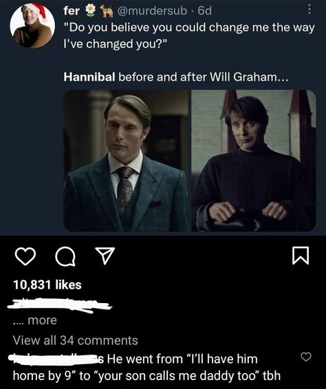 Hannigram Wallpaper, Hannibal Lecter X Will Graham, Hannibal X Will, Hannigram Memes, Hannibal Meme, Hannibal Lector, Hannibal Lecter Series, Hannibal Funny, Hannibal Tv Show